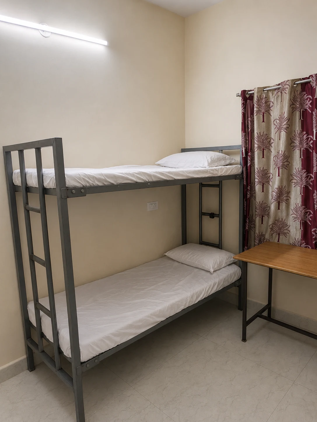 PG room at Heavens PG near Akash Medical College, Devanahalli